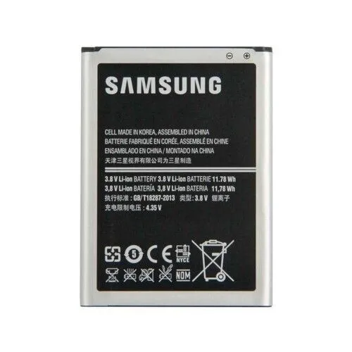 Original Samsung Galaxy Note 2 GT-N7100 EB595675LU 3100mAh Batterie Accu Battery