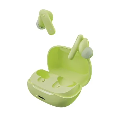 SKULLCANDY Smokin Buds True Wireless Kopfhörer - In-ear Bluetooth Kopfhörer in stylischem Matcha-Grün, mit erstklassigem Sound und kabelloser Freiheit für unterwegs.