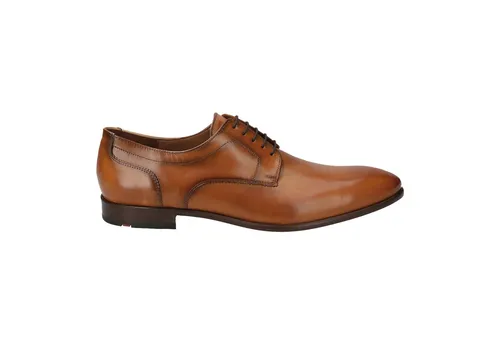 Lloyd PADOS Schnürschuh - Klassisches Design in Braun, Größe 41 EU - Herren-Halbschuhe aus 100% Leder mit abgerundeter Spitze. Der zeitlose Stil und die hochwertige Verarbeitung machen diesen Schuh zum idealen Begleiter für jeden Anlass.