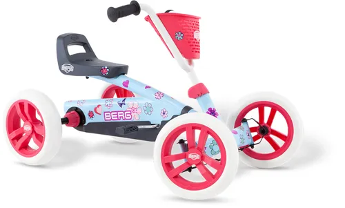 Berg Buzzy Bloom Pedal Gokart, Kinderfahrzeug - Tretfahrzeug für Kinder ab 2 Jahren, mit stabilen EVA-Reifen für maximale Sicherheit und einfache Handhabung, ideal für unbeschwerten Fahrspaß!