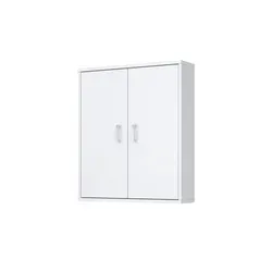 uno Hängeschrank Volvisee, weiß - Bad-Hängeschrank aus hochwertigem Material, Maße: 62x71x17 cm, ideal für platzsparende Aufbewahrung im Bad. Erhalten Sie 10€ Willkommens-Gutschein bei Newsletter-Anmeldung!