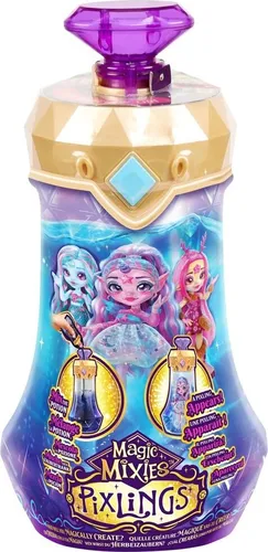 Magic Mixies Pixlings - Marena - Die zauberhafte Meerjungfrau Puppe - Puppen - Entdecke die magische Welt der Magic Mixies Pixlings mit Marena, der Meerjungfrau-Puppe, die durch Zaubertrank-Action enthüllt wird!