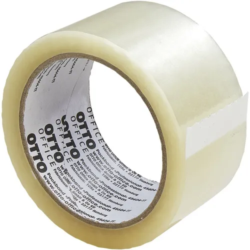 Otto Office Klebeband Professional (1-St) Packband 50 mm / 66 m, UV- und alterungsbeständig, transparent