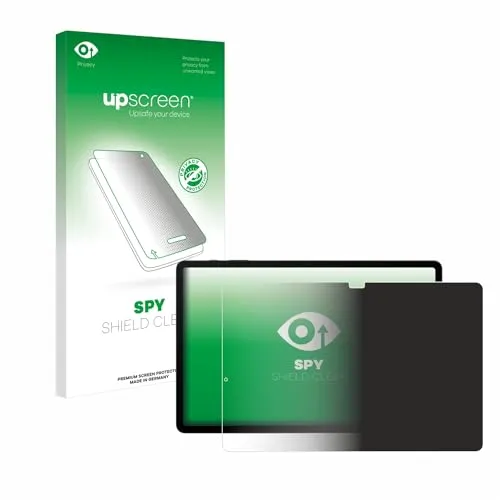 upscreen Anti-Spy Blickschutzfolie für Samsung Galaxy Tab S8 Plus 5G Privacy Screen Displayschutz-Folie [Sichtschutz, Blaulichtfilter]