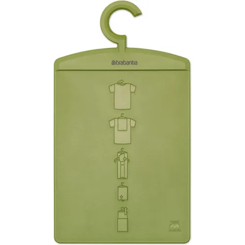 Brabantia Faltbrett Calm Green - Hängende Wäscheständer, perfekte Hilfe zum Falten von Shirts und Pullovern für einen gut organisierten Wäscheschrank, spart Zeit und Platz.