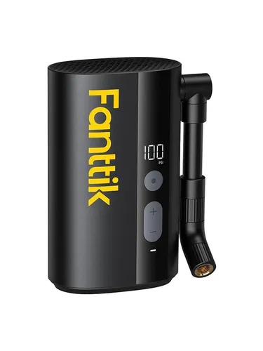 Fanttik X9 Ace Mini Fahrradpumpe, Akku Kompressor, 150 PSI - Kompakte elektrische Fahrradpumpe für schnelles Aufpumpen in nur 32 Sekunden. Ideal für Rennräder, Mountainbikes und E-Bikes. Mit LED-Anzeige und langlebigem Kühlsystem für effizienten Betrieb.