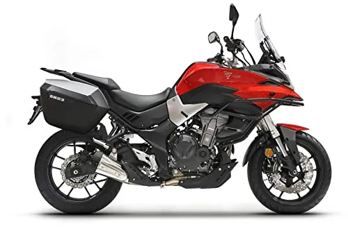 3P Seitenkofferträger - Motorradzubehör, kompatibel mit Voge Modellen, leicht und schlicht im Design für eine optimale Gepäcklösung.