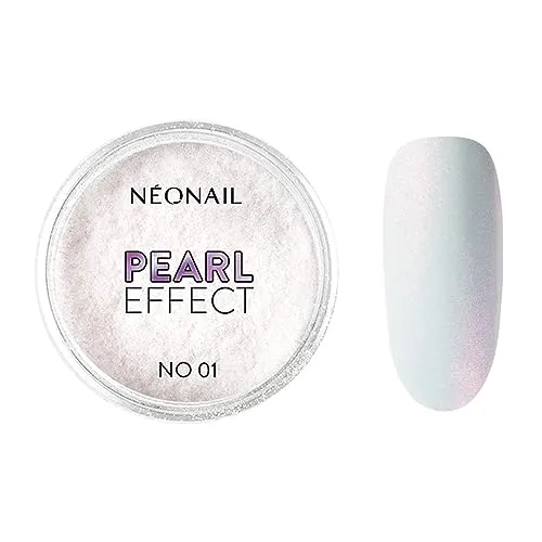 NÉONAIL Pearl Effect 01 - Glitzer Nägel Puder - Nail Art - Chrome Nail Powder - Nageldesign Zubehör - Gelnägel Zubehör - Glitter Powder - Glitzerpulver für Nägel - Perle Chrom Nagelpuder