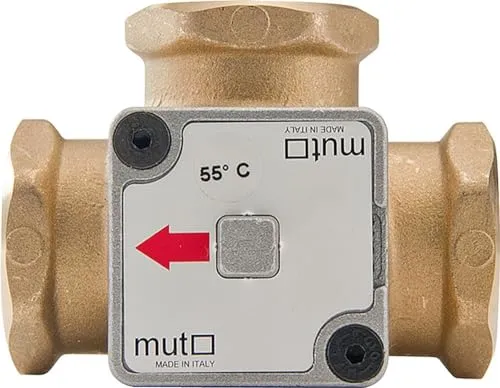 Mut TM 3000 55° 1" Thermisches Ladeventil Heizungsthermostatventil Metall Ventil