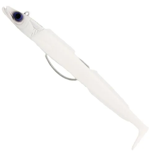 Westin Sandy Andy Weedless Jig Sinking - Gummifische, Farbe:Bright White, Gewicht/Länge/Hakengröße:16g / 10cm / Gr. 2