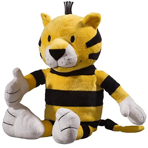 Heunec 794870 - Janosch Tiger 35 cm - Kuscheltiere, weicher Tiger mit gestickten Augen und Beanbags für extra Kuschelfaktor, ideal für Babys ab 0 Monaten.