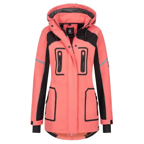 Rock Creek Softshelljacke Damen D-497 – Ideal für Outdoor-Aktivitäten - Die ROCK CREEK Damen Softshelljacke ist wasserabweisend, winddicht und atmungsaktiv. Perfekt für Freizeitaktivitäten in der Natur, bietet sie hochwertigen Schutz und Komfort bei wechselhaftem Wetter.