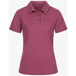 Tom Fyfe Merino Damen Polo Shirt Brombeere S