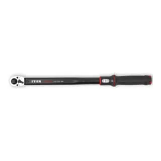 STIER Drehmomentschlüssel Premium+ 1/2 Zoll - Drehmomentschlüssel, präzise Anzugsmomente von 40-200 Nm, akustisches und haptisches Feedback für höchste Genauigkeit, ideal für Profis im Handwerk und Industrie.