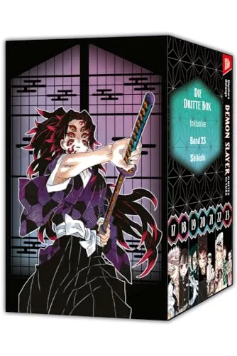 Demon Slayer - Kimetsu no Yaiba 23 mit Sammelschuber - Action & Martial Arts Mangas, inklusive exklusivem Sammelschuber für Sammler und Fans der Serie.