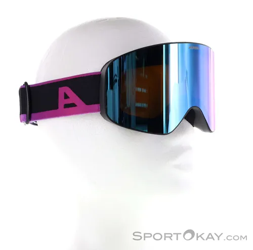 ALPINA FERNIE Q-LITE Skibrille - Polarisierte OTG mit 100% UV-Schutz - Skibrille mit Q-Lite Technologie für verbesserte Kontraste und schärfere Sicht. Ideal für wechselnde Witterung, sorgt für klare Sicht und ungetrübtes Fahrerlebnis auf der Piste.