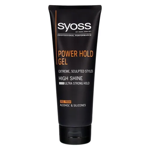 Syoss Hair Gel For Men Power Hold 5 (Sculpting Gel) 250 Ml (Haargel, 250 ml) (2113828)