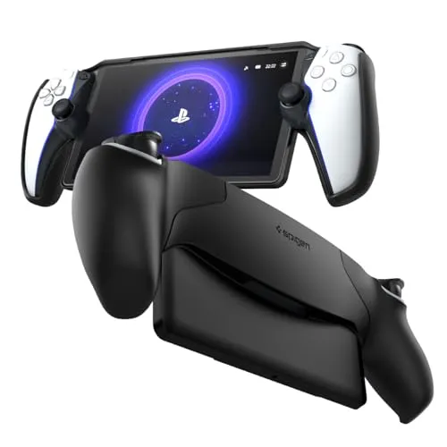 Spigen Thin Fit Hülle Kompatibel mit Sony PlayStation Portal Remote Player - Schwarz