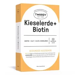 Twardy Kieselerde + Biotin Kapseln vegan