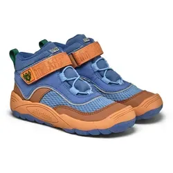 Affenzahn Vegan Explory Übergangsschuh - Wasserdichte und atmungsaktive Wanderschuhe mit Fleecefutter, ideal für kalte Tage. Mit Klettverschluss für einfaches Anziehen und rutschfester Sohle für sicheren Halt beim Spielen.
