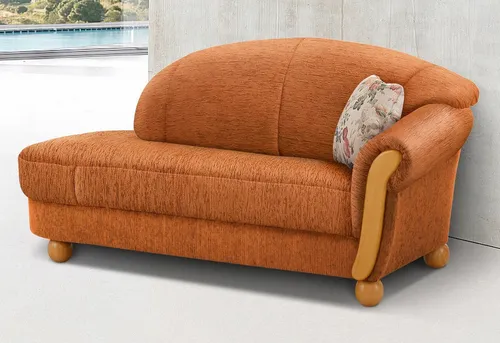 Home affaire Ottomane Milano, bequemes solitär Sofa im Landhaus-Stil, B/T/H 181/79/83cm