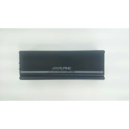 Alpine KTP-445 - 4-Kanal Verstärker für Autos - Kompakter 4-Kanal Verstärker von Alpine für kraftvollen Sound im Fahrzeug. Ideal für eine verbesserte Audioqualität und einfache Installation.