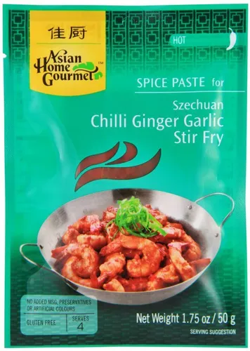 [50g] AHG Würzpaste Szechuan Chili-Ingwer-Knoblauch Pfannengericht