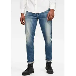 G-STAR RAW Herren 3301 Regular Tapered Jeans - Jeans mit normaler Bundweite und schmal zulaufendem Bein, ideal für einen modernen Look. Mittelhoher Bund und charakteristische Logo-Grafik über der Gesäßtasche.