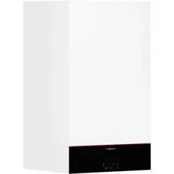 VIESSMANN Gas-Brennwert-Kombitherme Vitodens 100-W, 19 kW - Brennwertkessel und Heizkessel mit hoher Energieeffizienz, integrierter WLAN-Schnittstelle und modulierendem MatriX-Plus Gasbrenner für nachhaltigen Wärmekomfort.