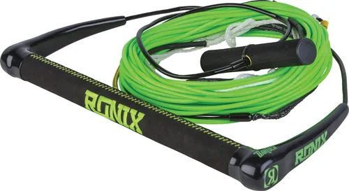 RONIX COMBO 5.5 Hantel 2026 Grün mit 80 R6 Seil - Hochwertige Hantel für Wassersport mit 80ft Dyneema Hauptschnur. Der ergonomische Griff bietet optimalen Halt und Komfort. Ideal für sportliche Aktivitäten auf dem Wasser.