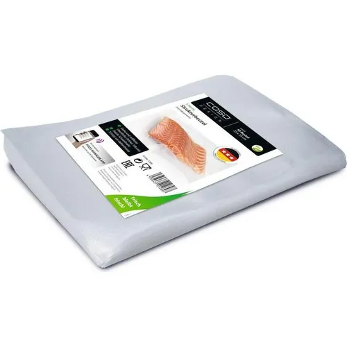 CASO Folienbeutel 25x35 cm - 50 Stück, BPA-frei und stark reißfest, idealer Schutz vor Gefrierbrand und Aromaverlust