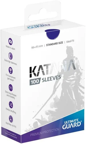 Ultimate Guard UG Katana Sleeves Standard Blau (100 Hüllen)