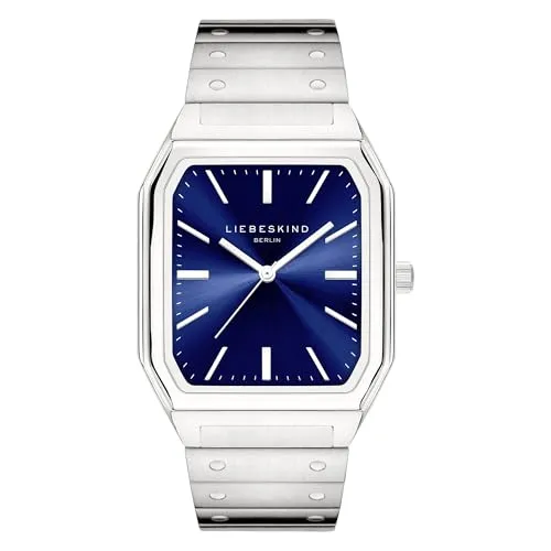 Liebeskind Berlin Armbanduhr LT-0452-MQ Silber - Elegante Quarz-Damenuhr aus Edelstahl für Damen, bietet höchsten Tragekomfort und verleiht jedem Outfit Stil. Wasserdicht bis 3 bar, kratzunempfindliches Mineralglas und in Geschenkbox verpackt.