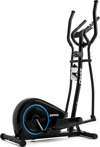 Zipro Crosstrainer Burn - Der ideale Ellipsentrainer für Zuhause - Crosstrainer mit bis zu 120 kg, 8 Widerstandsstufen und rutschfesten Fußflächen für sicheres Training. Perfekt für kleine Wohnungen und effektives Cardio-Training.