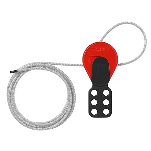 ABUS Mechanical C503 Safelex Universal Ca - EU/UK - Jagdwaffenschlösser mit patentiertem Griff-Mechanismus für sichere Kabelbefestigung, unterstützt bis zu 6 Vorhängeschlösser und erhältlich in verschiedenen Längen für universellen Einsatz.