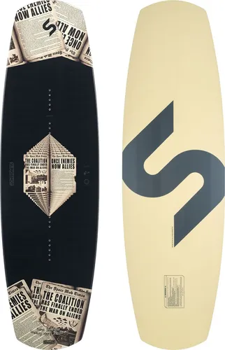 SLINGSHOT COALITION Wakeboard 2025 - 149 - Wakeboards für Cable Wakeboarding mit innovativen Chined Rails für ein spielerisches Gefühl auf unebenen Oberflächen. Perfekt für stylische Park Rider, die kreative Lines und Rails meistern möchten.