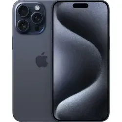 Apple iPhone 15 Pro Max 256GB Titan Blau - 6.7" Super Retina XDR, 48 MP Dreifachkamera und wasserdicht bis 6m, ideal für Technikliebhaber und Fotografie-Enthusiasten