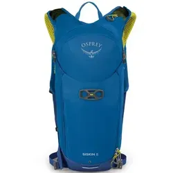 Osprey Siskin 8 Postal Blue O/S - Bequemer Wanderrucksack - Wanderrucksäcke mit abgerundeten Schultergurten für höchsten Tragekomfort, integrierter Helmhalter und große Öffnung für einfache Handhabung. Ideal für alle Outdoor-Abenteuer!