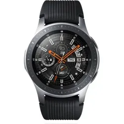 Samsung Galaxy Watch 46mm LTE Silber - Smartwatch im klassischen Design mit bis zu 7 Tagen Akkulaufzeit, LTE für Anrufe und Musikstreaming ohne Smartphone, ideal für Fitness und Outdoor-Aktivitäten.
