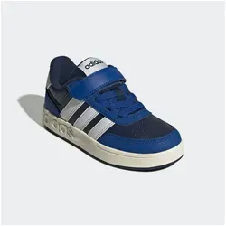 ADIDAS SPORTSWEAR "BREAKBASE E KIDS" Sneaker, Gr. 32 - Sneaker für Kinder mit strapazierfähigem Synthetik-Obermaterial und Gummiaußensohle, ideal für Schule und Spiel. Einfaches An- und Ausziehen dank praktischem Klettverschluss.