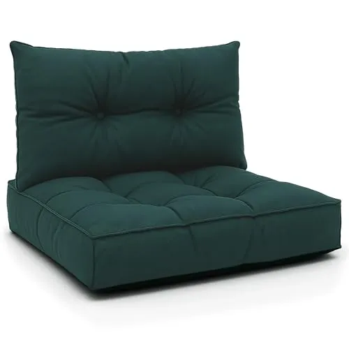 Polster für Gartenmöbel Set - 60x60 cm Sitzpolster & 40x60 cm Rückenkissen - Vielseitige und komfortable Gartenmöbel Auflagen für Balkon, Terrasse und Garten. Wasserabweisend und maschinenwaschbar, sorgen sie für langanhaltenden Sitzkomfort und stilvolle Akzente in Ihrem Außenbereich.