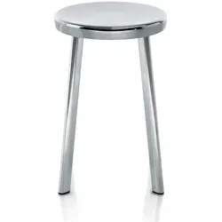 Magis Déjà-vu Hocker, Aluminium - Stilvoll und modern - Lerncomputer: Der Magis Déjà-vu Hocker aus Aluminium vereint elegantes Design mit hoher Stabilität, ideal für kreative Arbeitsumgebungen.