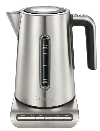 Tescoma 677820 Wasserkocher 1,7 l President - Wasserkocher mit 30 Minuten Warmhaltefunktion und präziser Temperatureinstellung für 40, 80, 90, 95 und 100 °C – ideal zum Sterilisieren und für Teeliebhaber.