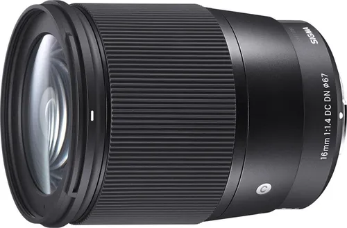 Sigma 16 mm f1,4 DC DN C für Sony E-Mount - Kompaktes Weitwinkel-Objektiv mit hoher Lichtstärke für beeindruckende Fotos und Videos