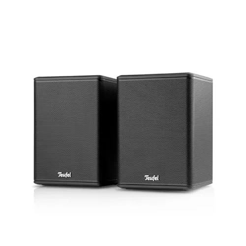 Teufel EFFEKT 2 Lautsprecher - Kabellose 20 W Satelliten-Lautsprecher in Schwarz, ideal für ein flexibles Audioerlebnis ohne Kabelsalat.