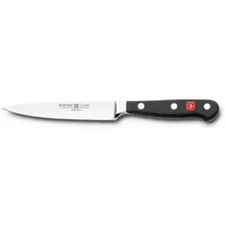 Wüsthof Classic Gemüsemesser 12cm - Küchenmesser mit 12cm Klinge, ideal zum Schneiden von Zwiebeln und Kräutern. Hochwertige Verarbeitung aus einem Stück Edelstahl, perfekt für jede Kochgelegenheit.