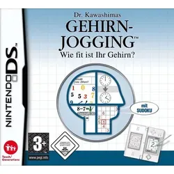 Dr. Kawashimas Gehirn-Jogging für Nintendo DS - PC- & Videospiele, fördert die geistige Fitness mit unterhaltsamen Übungen für jedes Alter.