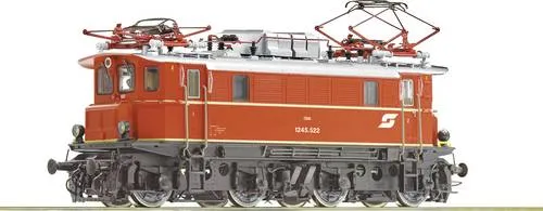 Roco 7510121 H0 E-Lok 1245.522 der ÖBB - H0 Elektrolokomotive der ÖBB, detailgetreu nachgebildet und ideal für Sammler und Modellbahner. Hervorragende Nachbildung der 1245.522 mit originalgetreuer Lackierung und Ausstattung.