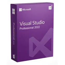 Microsoft Visual Studio 2022 Professional - Moderne Entwicklungsumgebung für Programmierer: Visual Studio 2022 Professional bietet optimierte Tools für effizientes Arbeiten und einfache Skalierbarkeit bei Projekten. Ideal für alle gängigen Programmiersprachen.