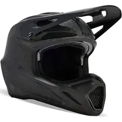 FOX V3 RS Carbon Solid MIPS Motocross Helm 2XL - Motorradhelm mit MIPS® Schutzsystem für optimale Sicherheit und Kühlung. Leichte 4K-Karbonfaserschale bietet hohen Komfort bei maximalem Schutz.
